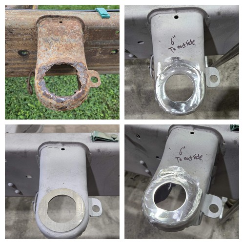 Frame body mount - repair, plate
